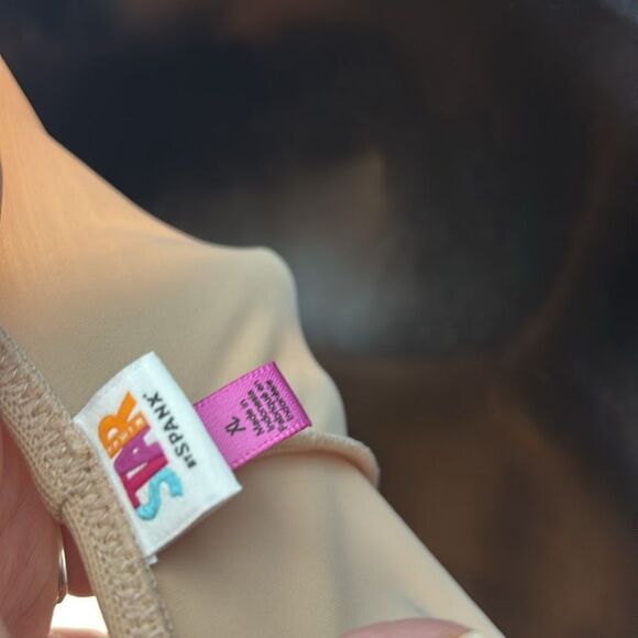 Spanx all star power lady luxe form control open bust mid thigh body shaper xl - Picture 4 of 6